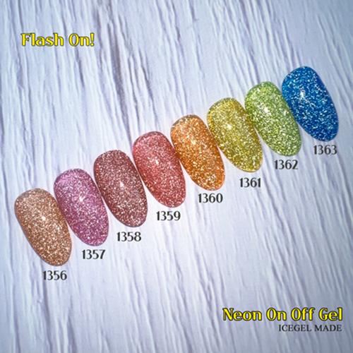 アイスジェル ICE GEL A BLACK ネオンオンオフジェル 3g 8色からご選択