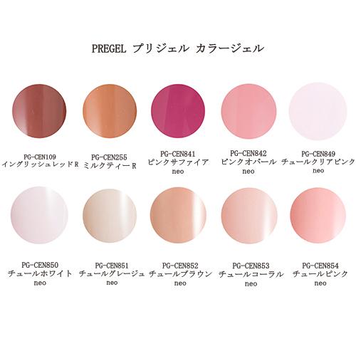 プリジェルカラーEX 29個プラス1コセット ジェルセット29個 プリジェル