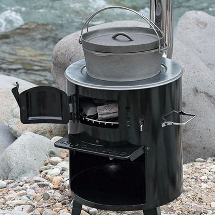 CAPTAIN STAG キャプテンスタッグ KAMADO かまど 1 煙突ストーブ 薪