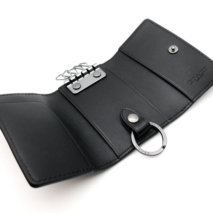 COACH（コーチ） ☆COACH☆ ファイブ リング キーケース シグネチャー