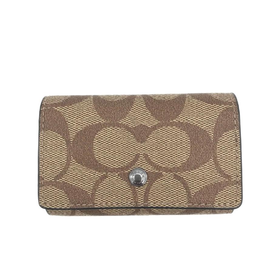COACH（コーチ） ☆COACH☆ ファイブ リング キー ケース シグネチャー