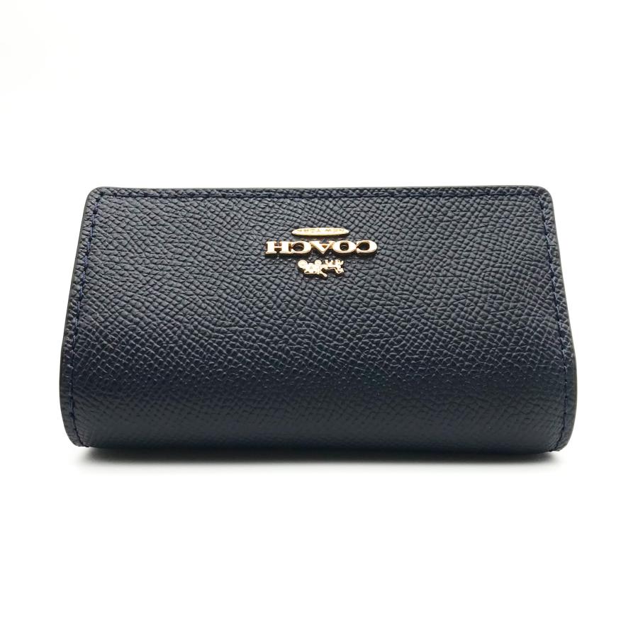 COACH（コーチ） ☆COACH☆ 6リング キーケース クロスグレインレザー