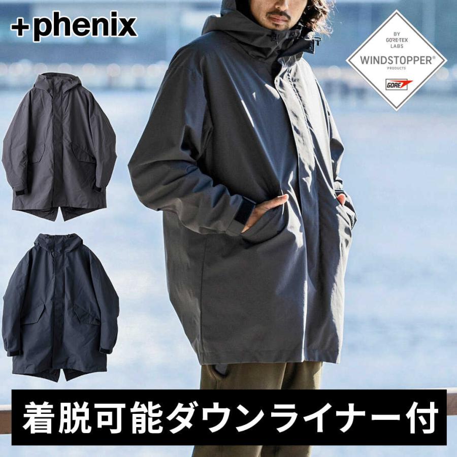 phenix（プラスフェニックス） モッズダウンコート POO-24010 メンズ