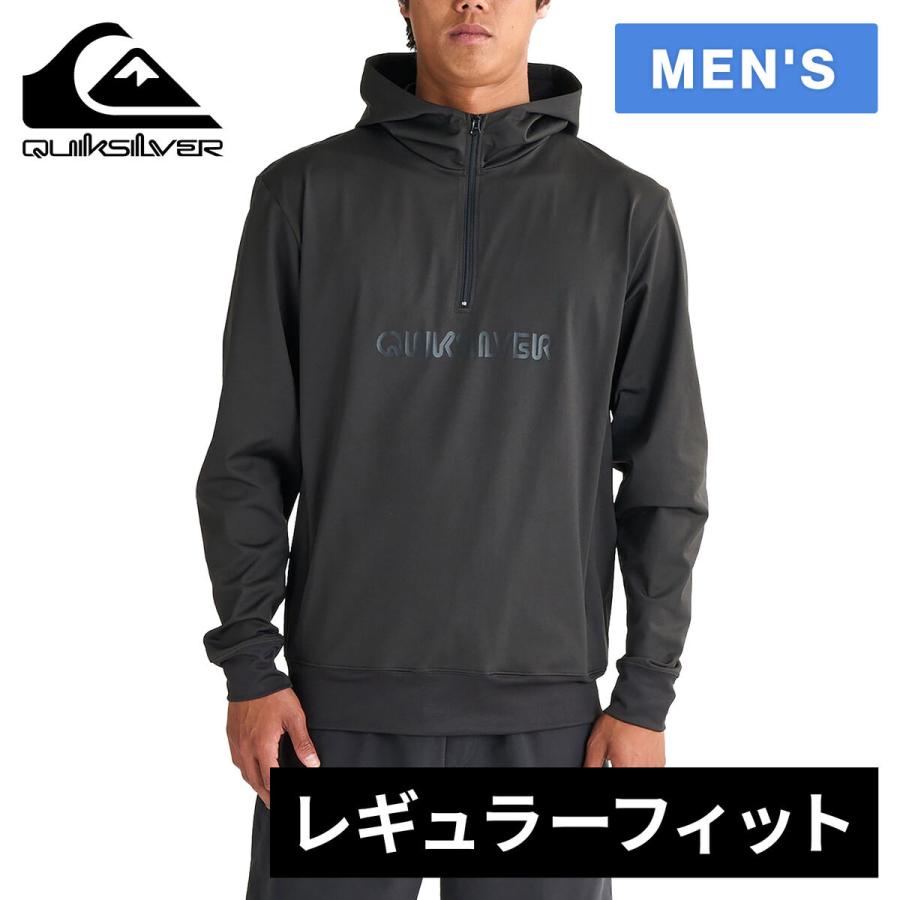 Quiksilver（クイックシルバー） ハーフジップ フーディ パーカー