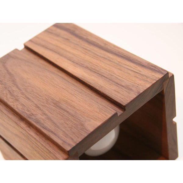 2are3 square pendant lamp ペンダントランプ ウォールナット 丹羽望