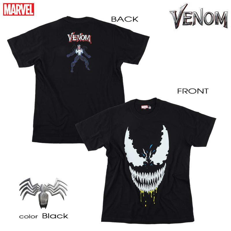 MARVEL（マーベル） ヴェノム Tシャツ VENOM メンズ 半袖 ベノム