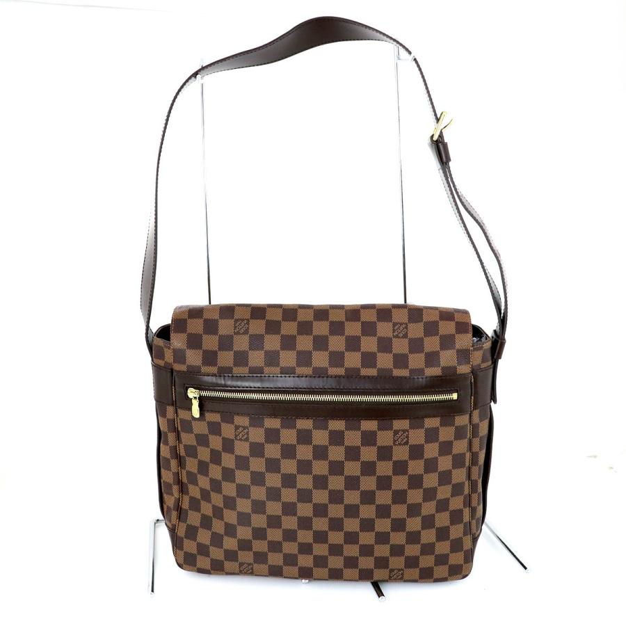 ルイヴィトン Louis Vuitton ダミエ ブラウン レザー バスティーユ