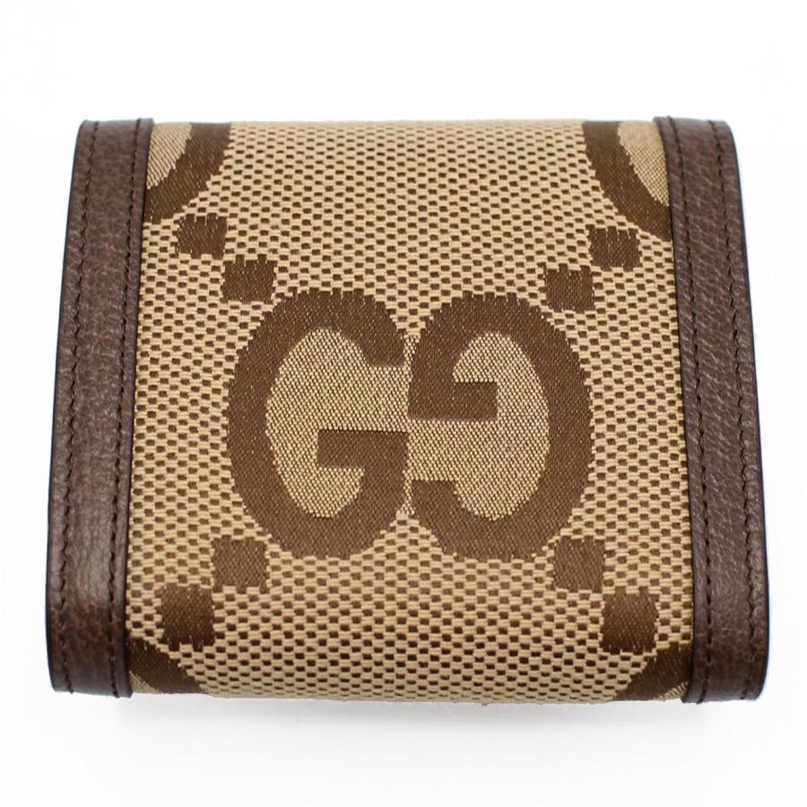 GUCCI（グッチ） 二つ折り財布 658635 UKMBT 2572 ブラウン JUMBO GG