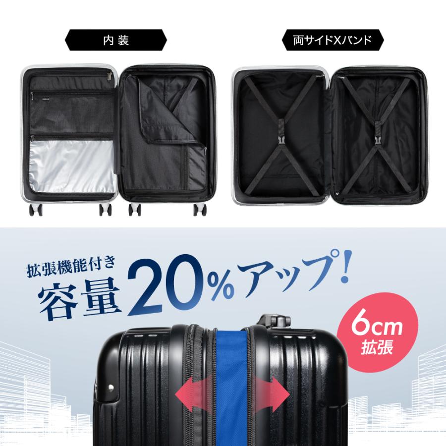 EXCITECH (クーポン配布中) スーツケース m (現役CA監修) キャリー