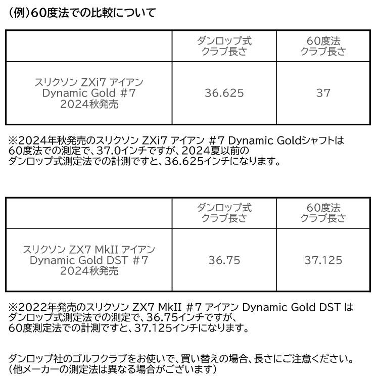 SRIXON ZXi7 右用 アイアン 6本セット(#5-PW) Dynamic Gold 95