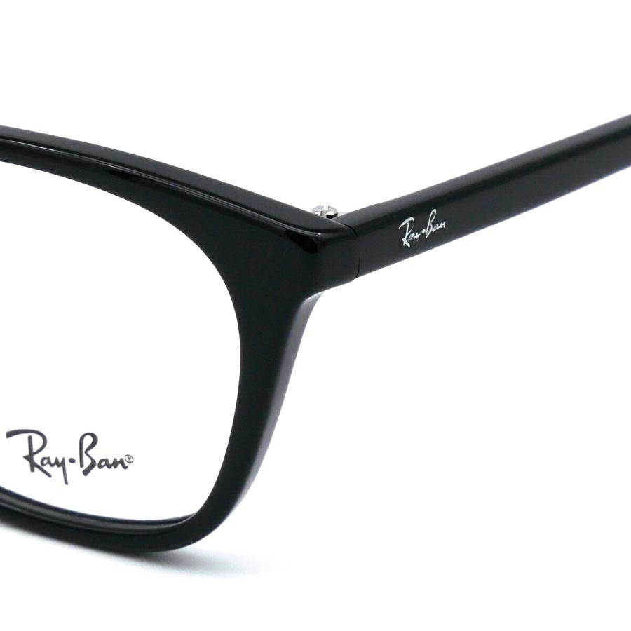 レイバン メガネ RX5407D (RB5407D) 2000 52サイズ Ray-Ban 黒縁 黒