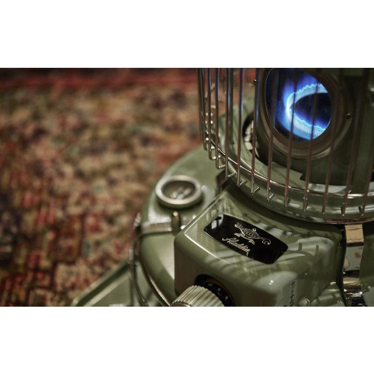 アラジン（Aladdin） 石油ストーブ ブルーフレーム グリーン 替芯付