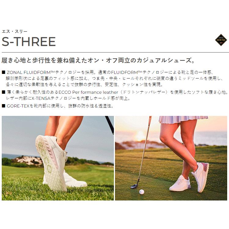ecco（エコー） 日本正規品 S-THREE レース エススリー レディスモデル