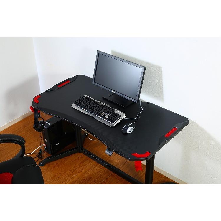 120CM 家庭用モダンデスク 組立簡単 学生ゲーマー向け スタイリッシュ