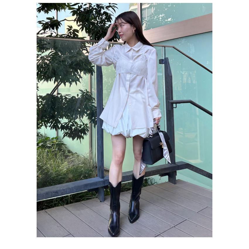 SNIDEL（スナイデル） 新作10%OFF ボトムス 25春夏 バルーンミニ