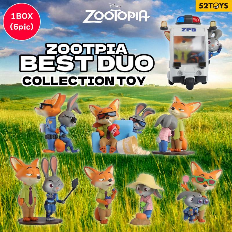 ズートピア 52TOYS BLINDBOX ベストパートナー 1BOX6個セット