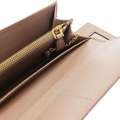 PRADA（プラダ） 1MH132 QWA F0236 CIPRIA/ピンクベージュ SAFFIANO