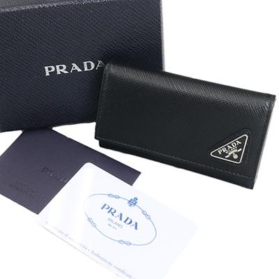 PRADA（プラダ） 2PG222 QHH F0002 SAFFIANO TRIANG NERO サフィアーノ
