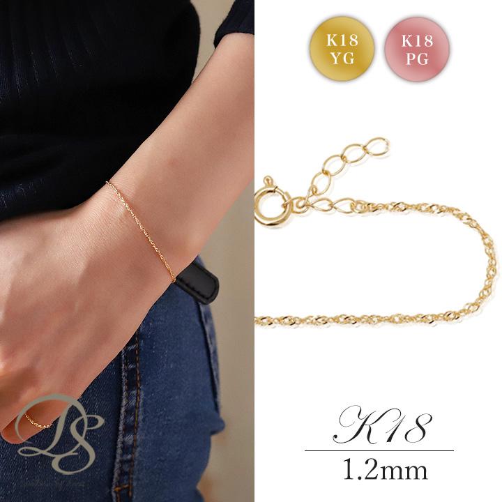 DEVAS 18金 ブレスレット k18 18金ブレスレット 18k レディース