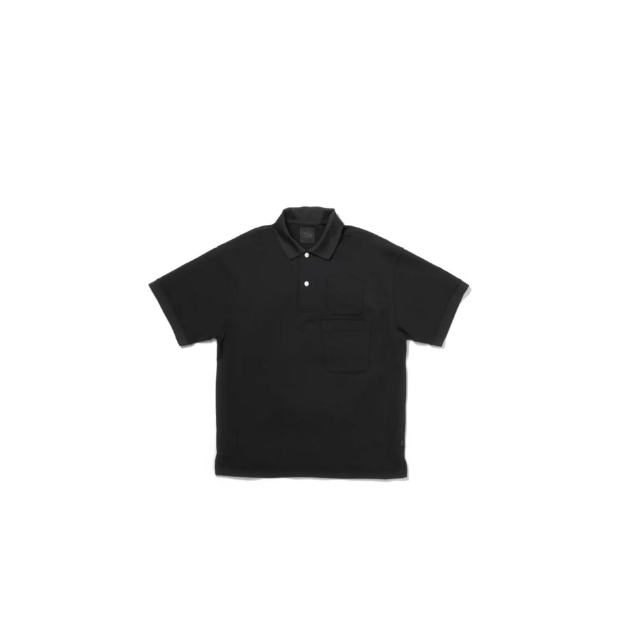 P5倍】W's TECH POLO SHIRT W/POCKET S/S - BLACK (BE-37025L) DAIWA