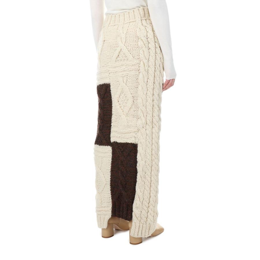 TODAYFUL 【SALE】TODAYFUL トゥデイフル Patchwork Knit Skirt