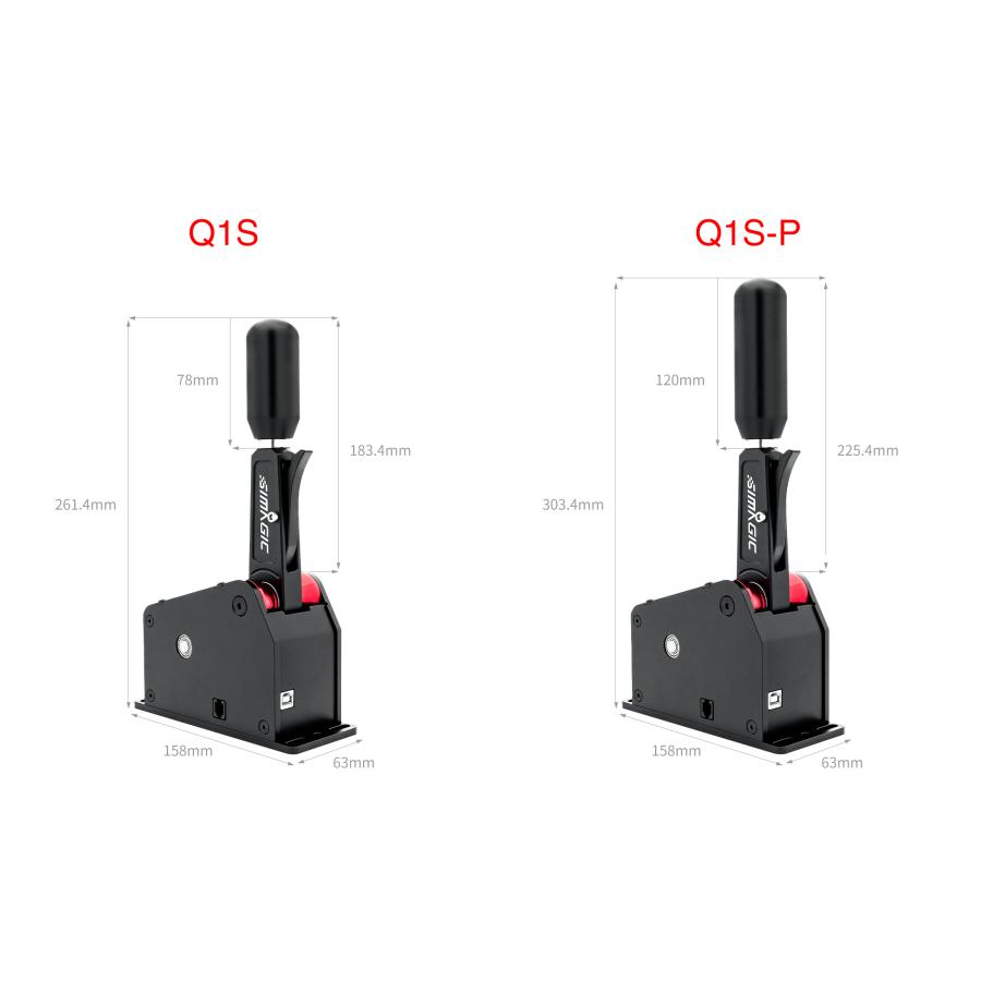 SIMAGIC Simagic Q1S シーケンシャルシフター スタンダードハンドル