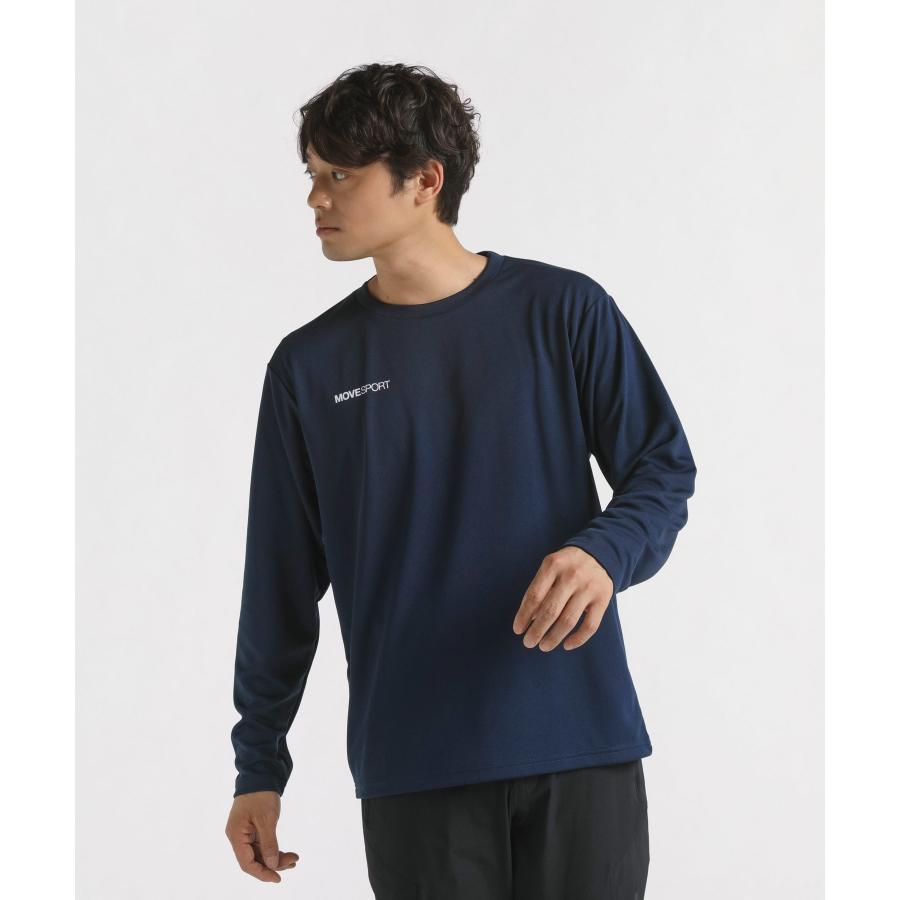 MOVESPORT 公式 ムーブスポーツ デサント 長袖シャツ メンズ 吸水 速乾