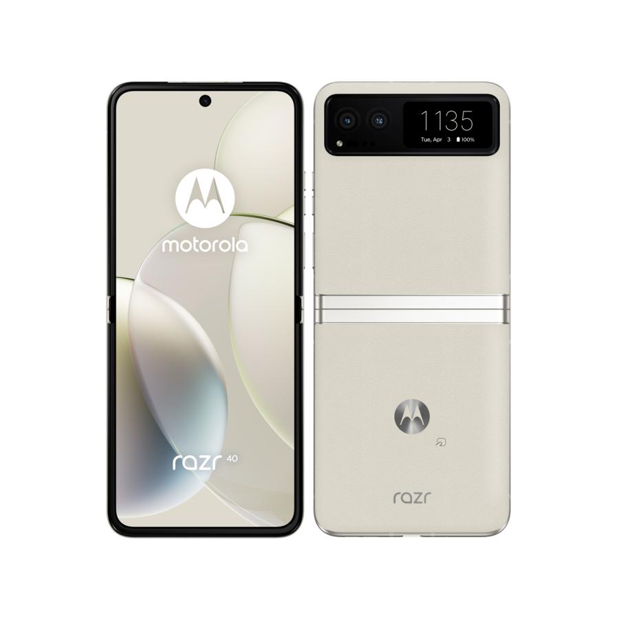 Motorola razr シルバー 6.2インチ折りたたみ式 本体のみ motorola