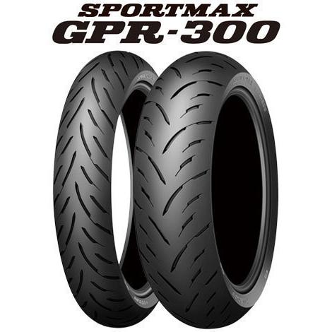 DUNLOP（ダンロップ） [前後セット] 新品 GPR-300 130/70ZR16 180
