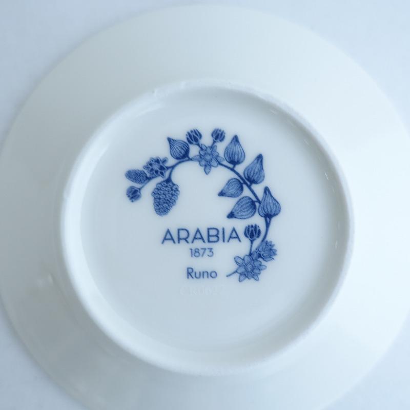 北欧】アラビア ARABIA *Runo ルノ プレート11.5cm フロストベリー 2枚