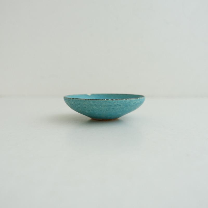鈴木麻起子 *Turkish ターキッシュ 小皿 10cm*青ターコイズブルー