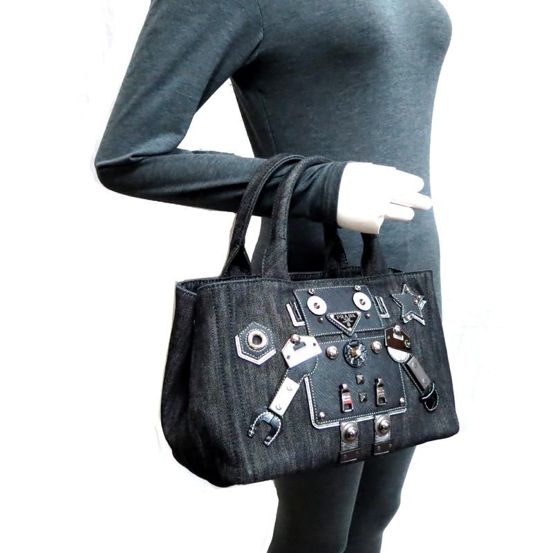 PRADA（プラダ） ［飯能本店］PRADA カナパ デニム ロボット