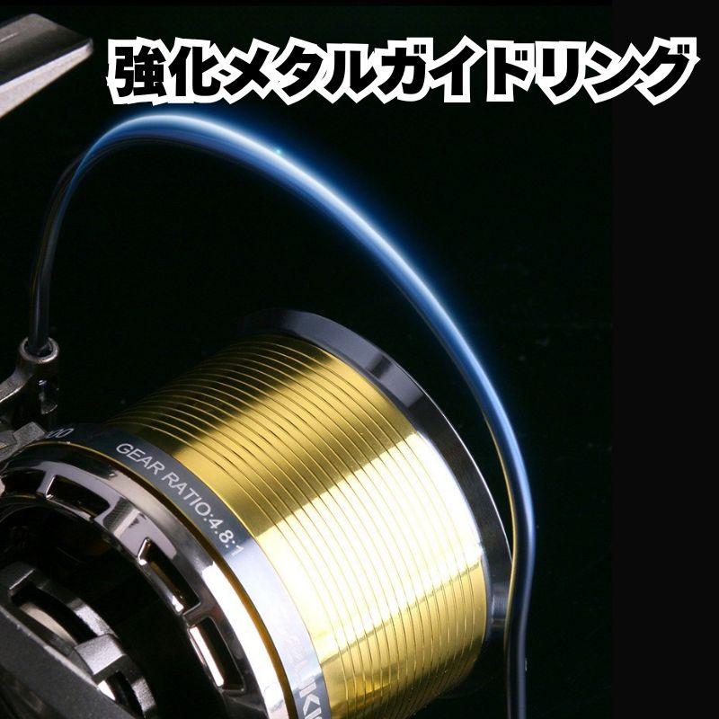 スピニングリール 8000番 10000番 12000番 大物 ねじ込み式 大型