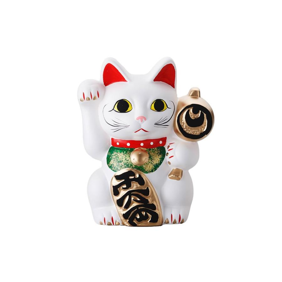 置物 インテリア ネコ 招き猫 開運 招福 縁起物/ 右手（大） /雑貨