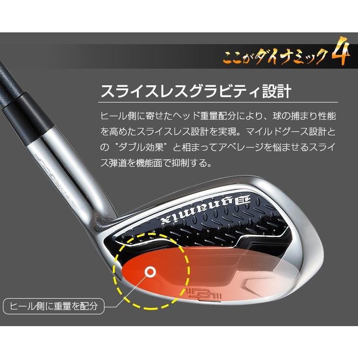 DYNAGOLF（ダイナゴルフ） ゴルフ クラブ メンズ アイアンセット 6本
