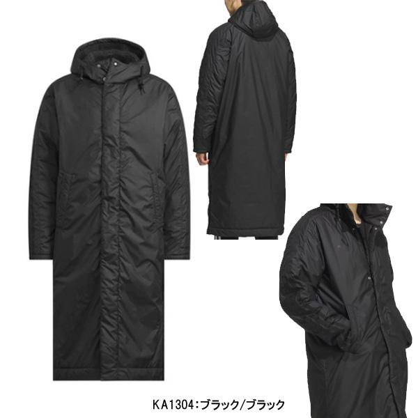 adidas（アディダス） 名入れOK！ メンズ ベンチコート ロングコート