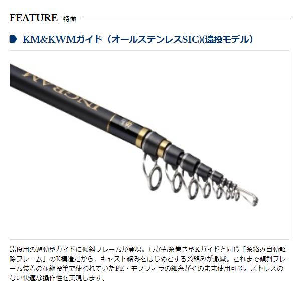 宇崎日新 イングラム 遠投 両軸 3号 5.5m : 釣具・フーガショップ1