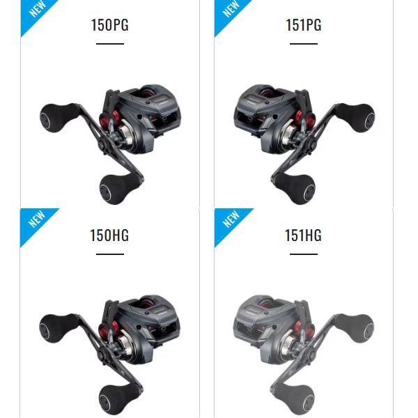 シマノ（SHIMANO） 25 炎月 エンゲツ CT 151PG リール ベイト ( 2025年