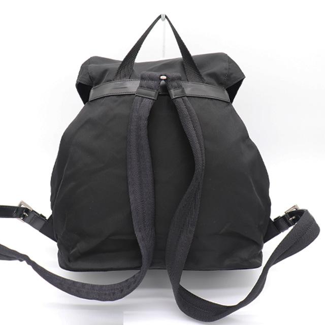 PRADA（プラダ） （美品）プラダ バックパック リュック ナイロン 黒