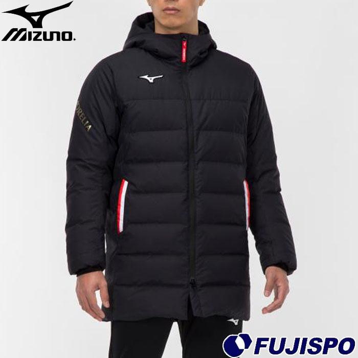 Mizuno Morelia ミズノモレリアダークグレー XL ベンチコート Mizuno