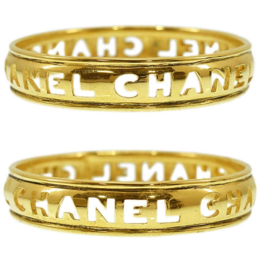 CHANEL（シャネル） ロゴ バングル ブレスレット ヴィンテージ