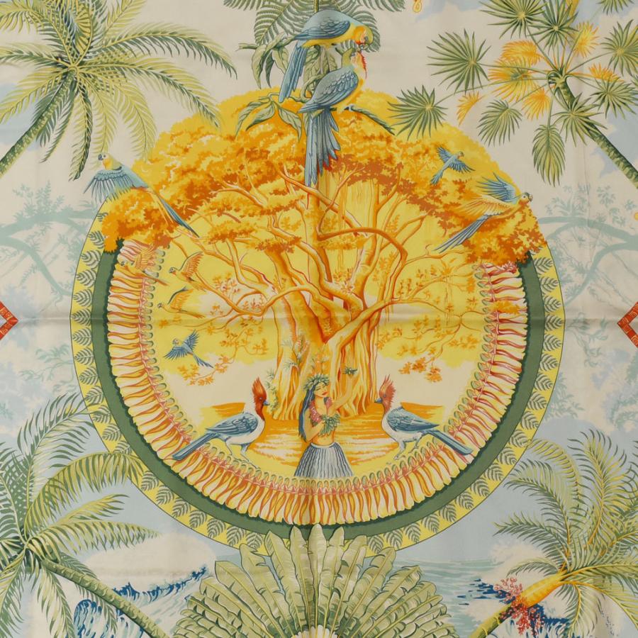 HERMES（エルメス） スカーフ カレ90 ALOHA アロハ ハワイ シルク