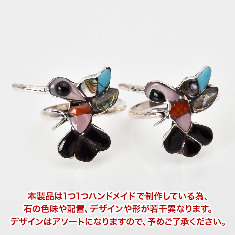 Indian Jewelry FUNNY公式ストア ズニ族 Deanna Allapowa ハミング