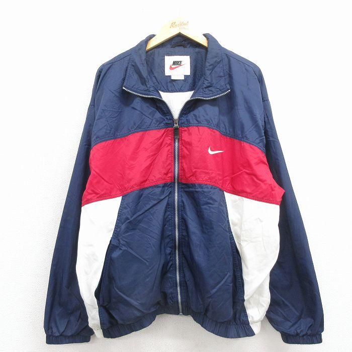 NIKE（ナイキ） XL/古着 長袖 ナイロン ジャケット メンズ 00年代 00s