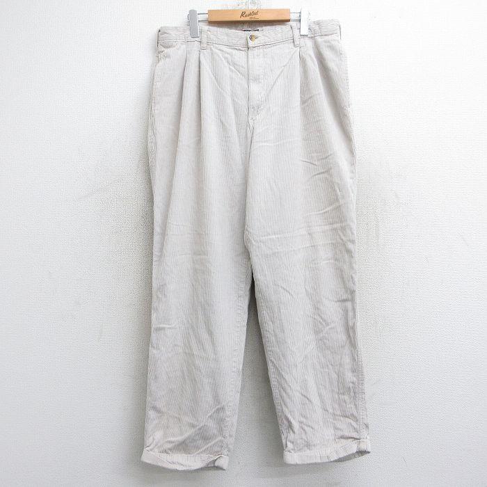 W38/古着 ラルフローレン チャップス ブランド コーデュロイ パンツ