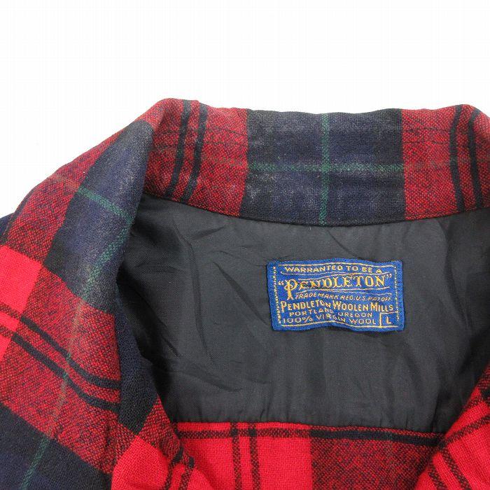 PENDLETON（ペンドルトン） XL/古着 長袖 ビンテージ ウール ボード