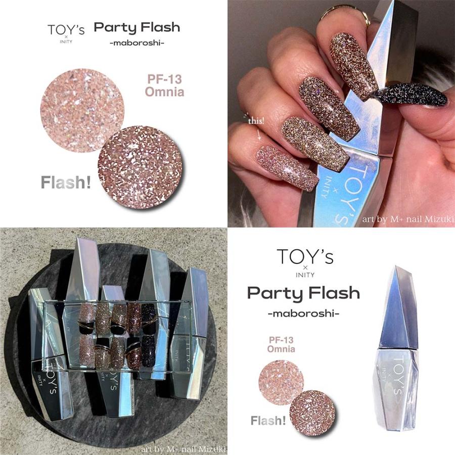 TOY's × INITY パーティーフラッシュ マボロシー 5色セット 12ml T