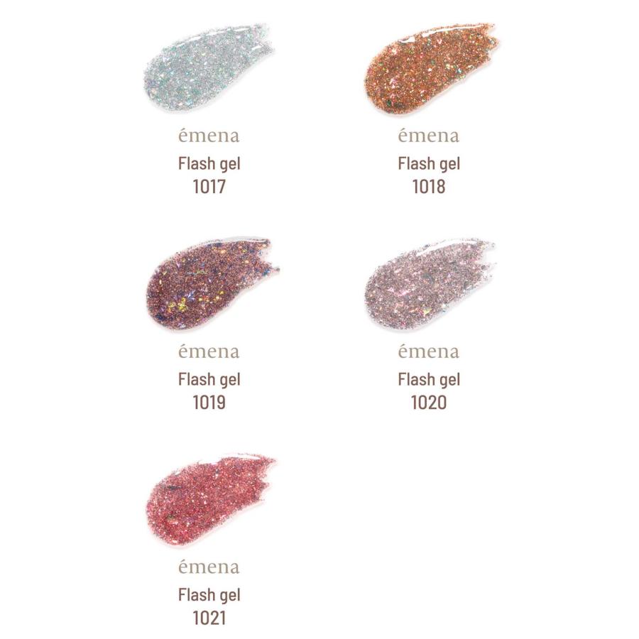 emena エメナ Flash gel フラッシュジェル 8g 全5色［1017〜1021