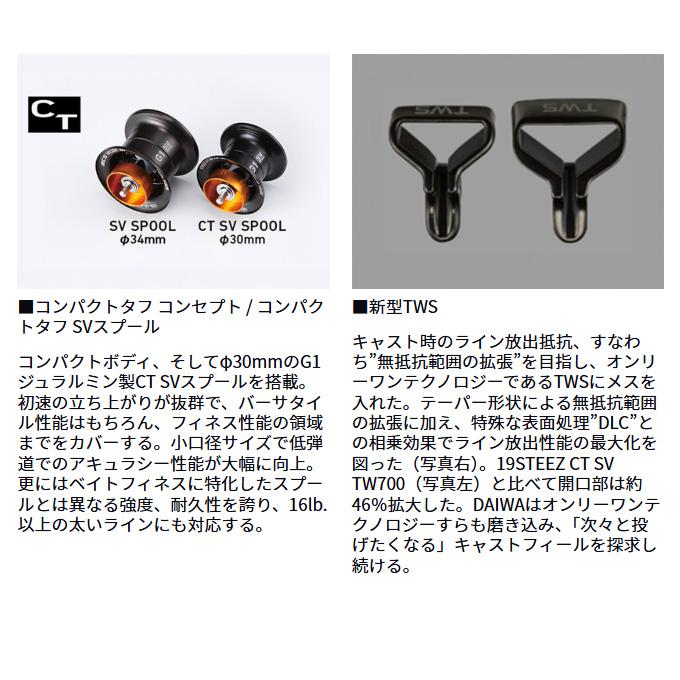 DAIWA（ダイワ） 25 スティーズリミテッド CT SV TW 70XH 右ハンドル