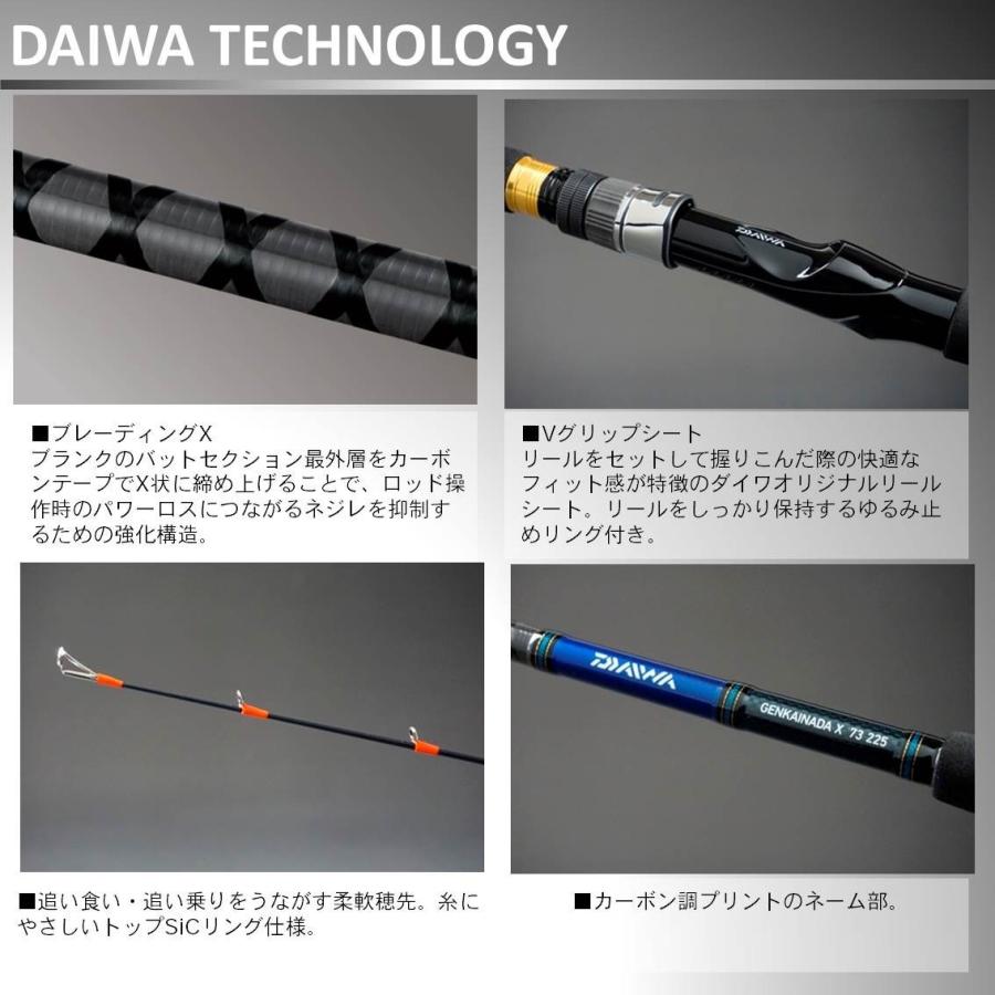 DAIWA（ダイワ） 【取り寄せ商品】ダイワ 玄界灘X 73 225 (釣り竿
